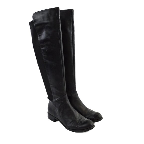 Michael Kors Leather 50/50 Boot #109-38 - Picture 1 of 6